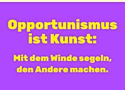 Opportunismus